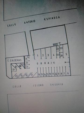 Garaje en Venta en Calle Isidro Segovia, 6 en Carmelitas
