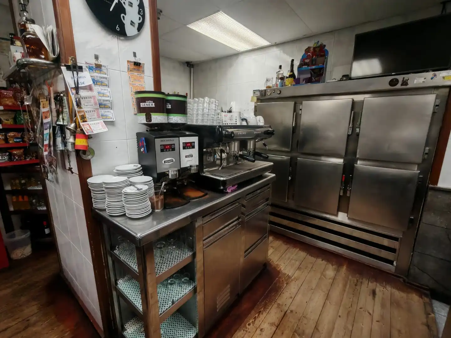 Cocina de Local en traspaso en El Pont de Vilomara i Rocafort con Aire acondicionado, Terraza y Amueblado