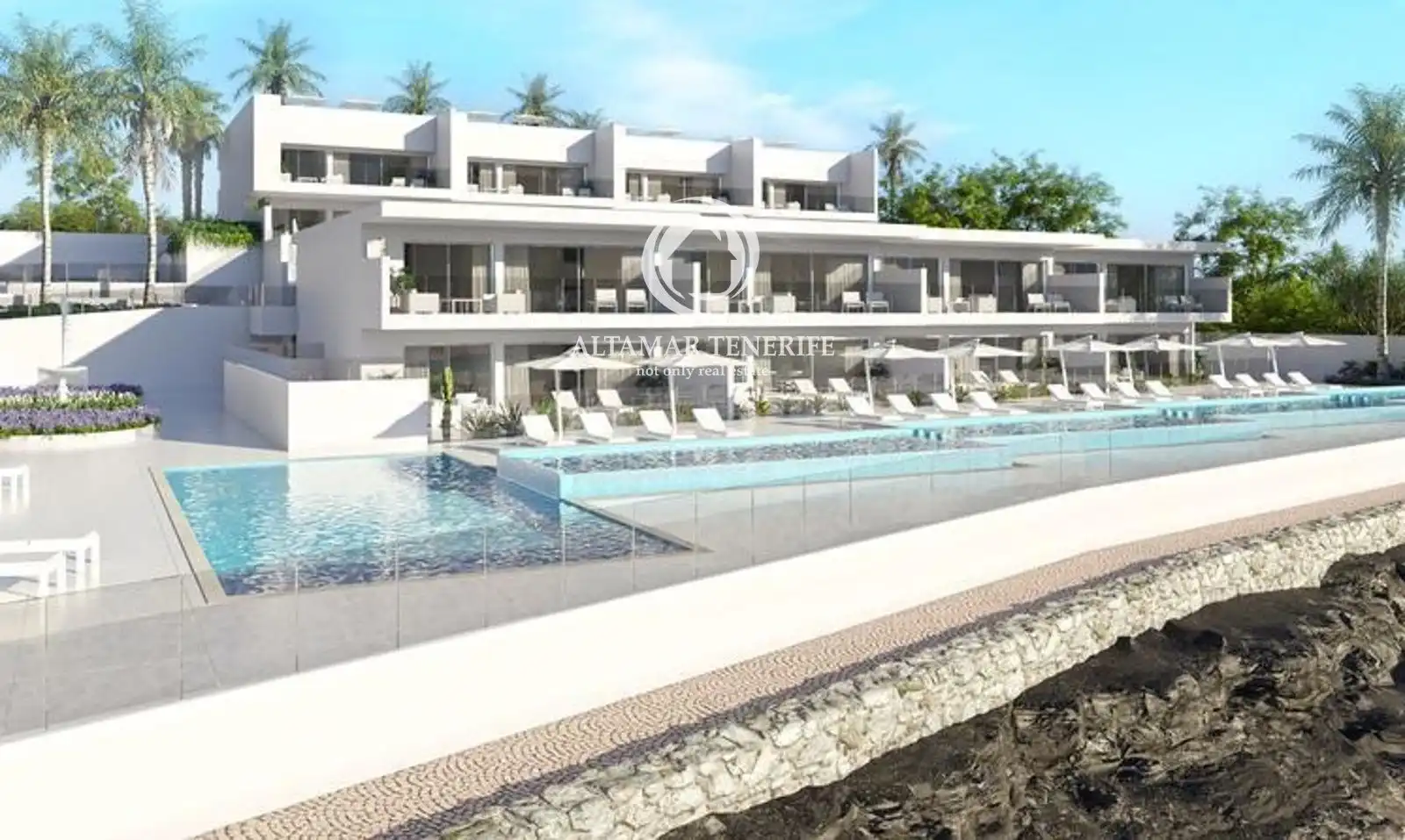 Mini appartamento con piscina in vendita a Costa del Silencio