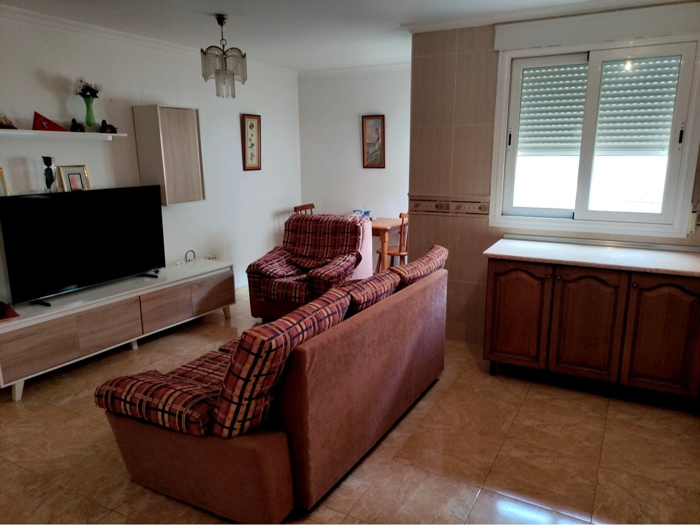 Living room of Flat for sale in Pozuelo de Calatrava  with Heating and Terrace