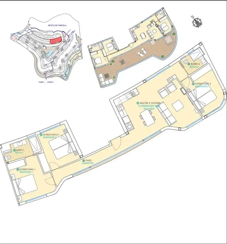 Mini appartamento con terrazza in vendita a Isla del Fraile, imagen 43
