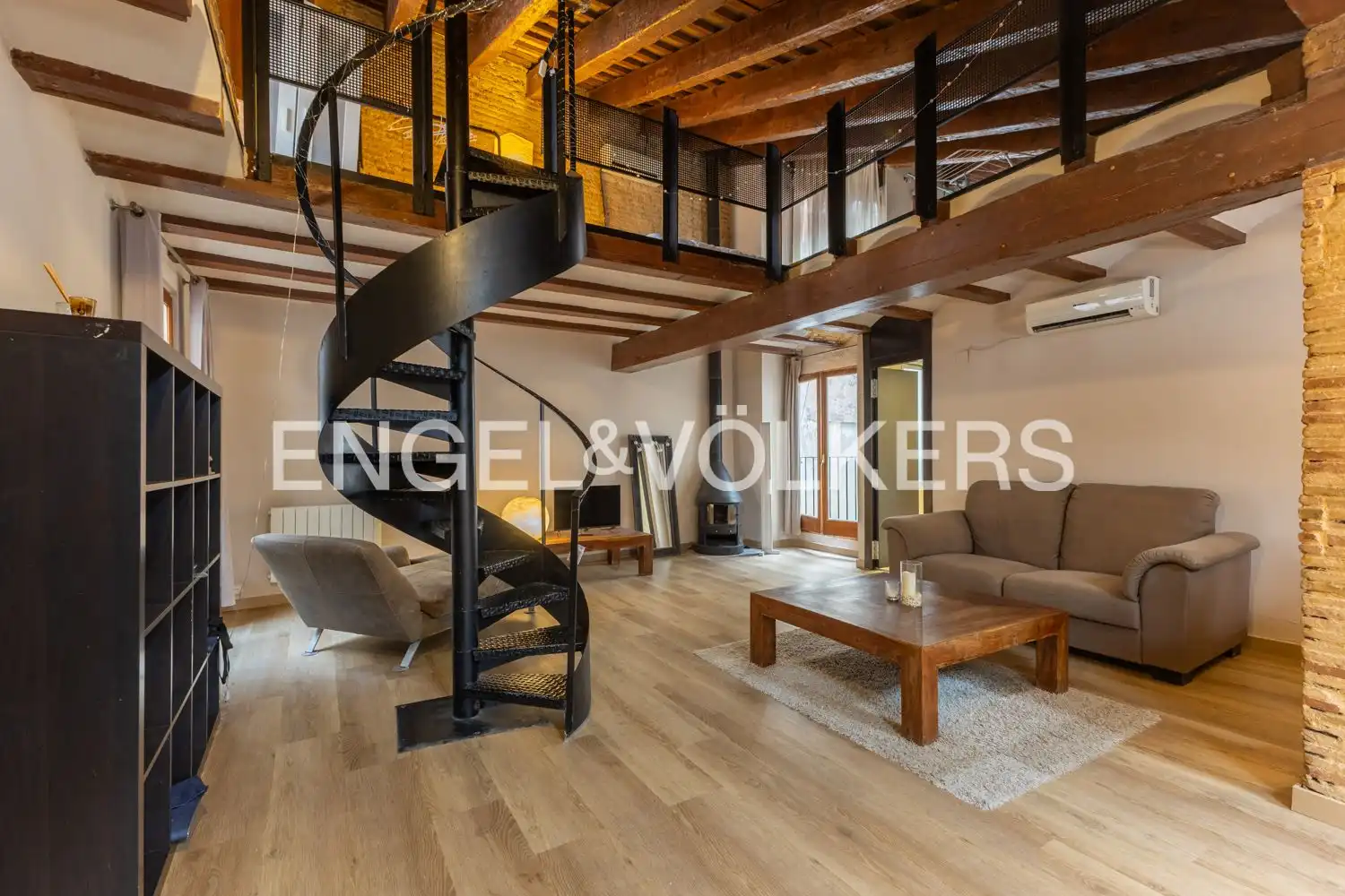 Sala de estar de Dúplex en venta en Valencia con Aire acondicionado, Calefacción y Balcón
