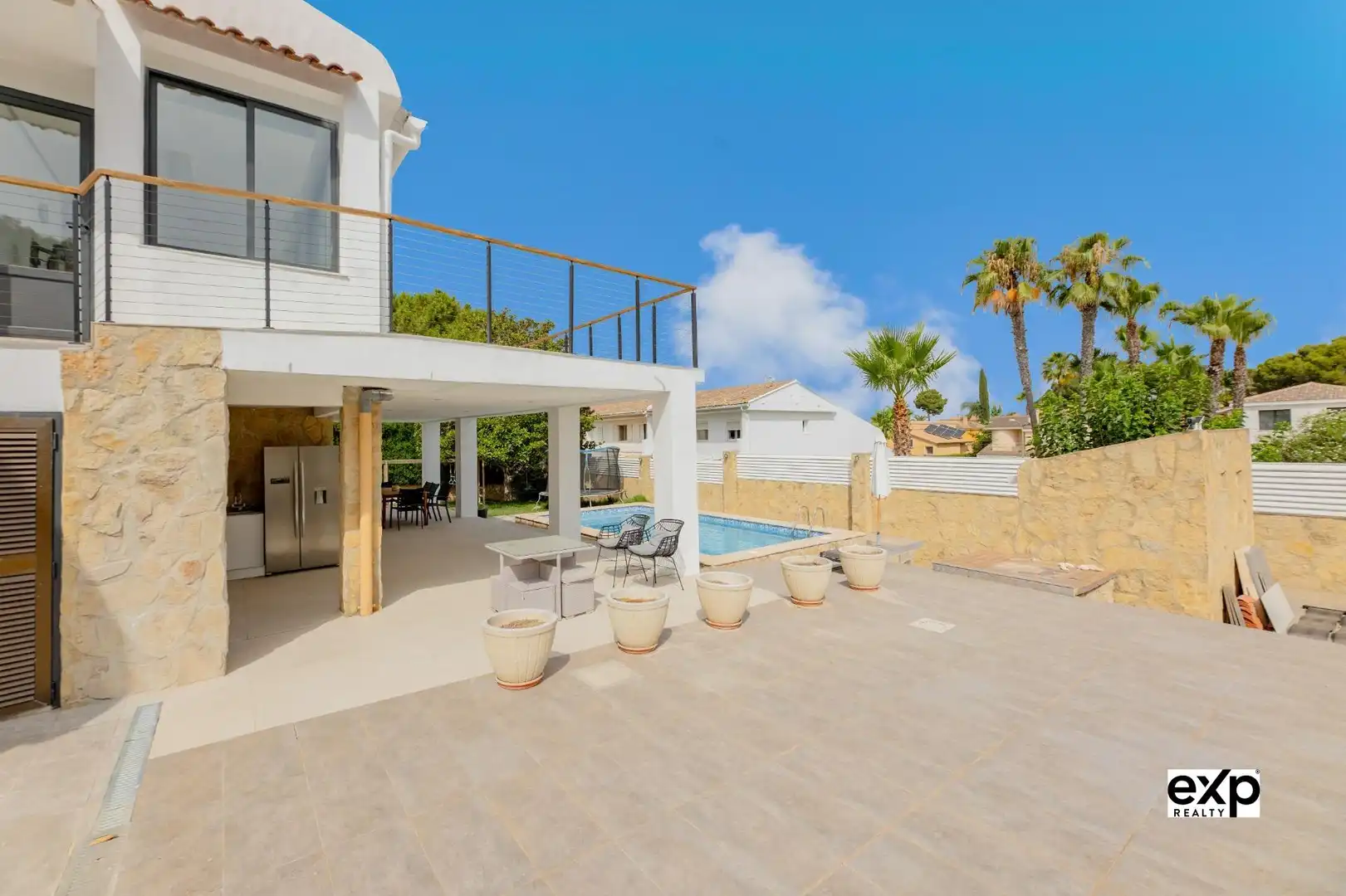 Terraza de Casa o chalet en venta en L'Eliana con Aire acondicionado, Calefacción y Jardín privado
