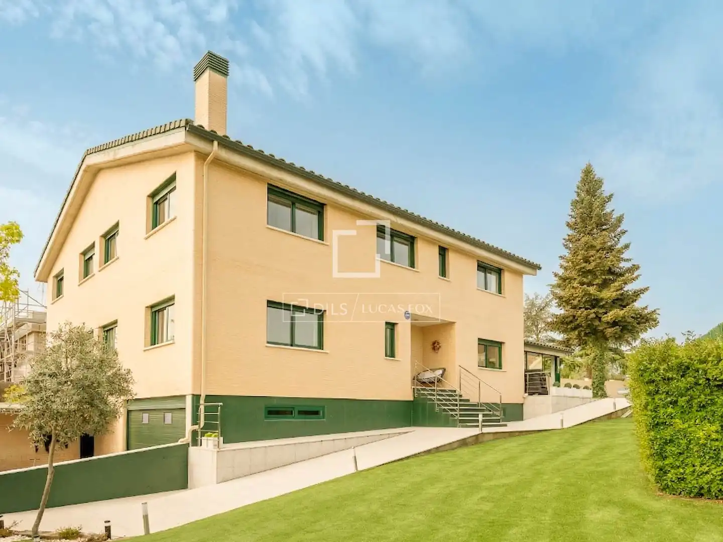 Vista exterior de Casa o chalet de alquiler en Tres Cantos con Calefacción, Jardín privado y Trastero