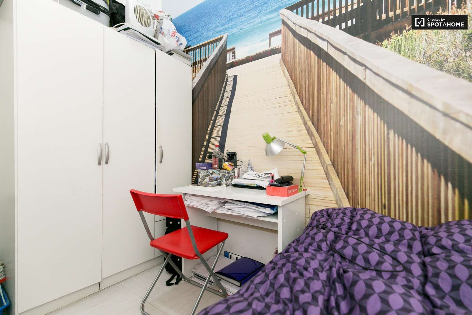 Dormitori de Pis per a compartir en  Granada Capital amb Aire condicionat, Calefacció i Terrassa