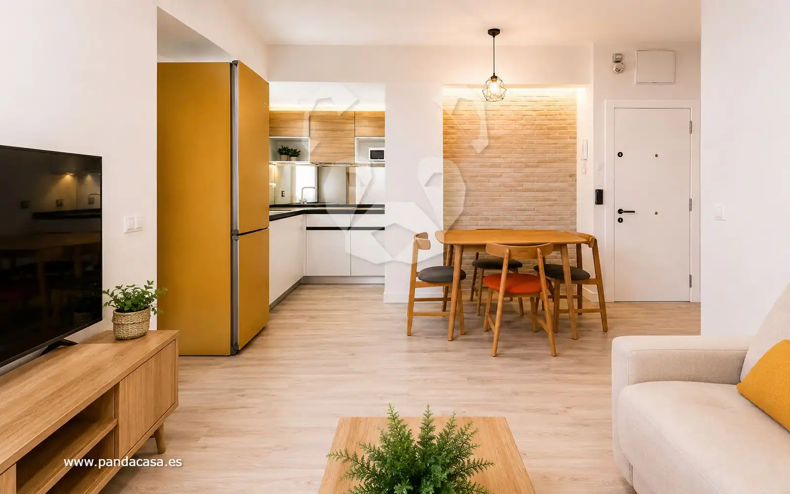 Kitchen of Flat for rent in Madrid  with Air Conditioner, Heating and Parquet flooring