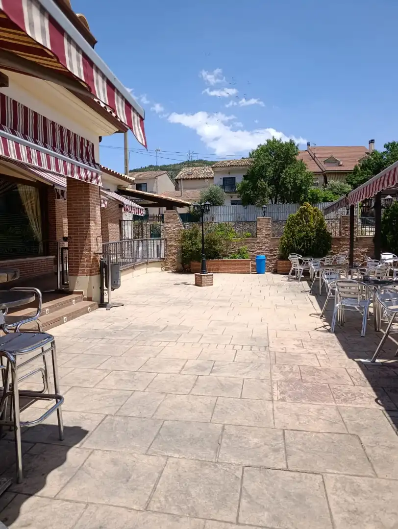Terrasse von Geschaftsraum zum Verkauf in Albalate de Zorita mit Klimaanlage, Heizung und Terrasse