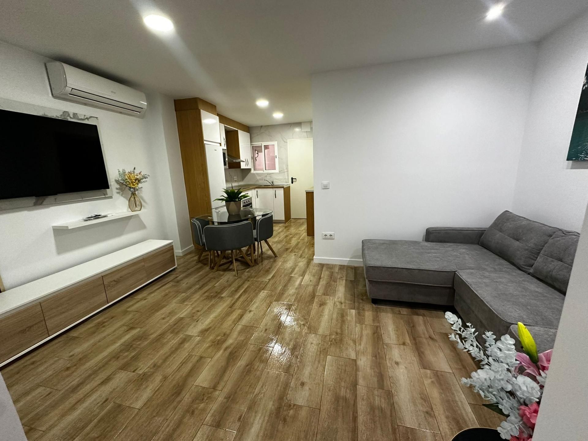 Sala d'estar de Pis de lloguer en  Almería Capital amb Calefacció