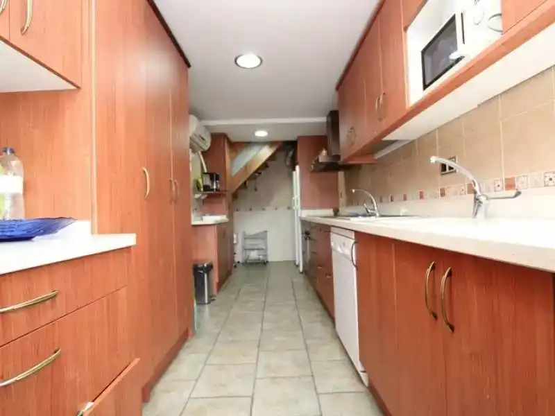 Kitchen of Flat for sale in El Frago  with Air Conditioner, Parquet flooring and Furnished