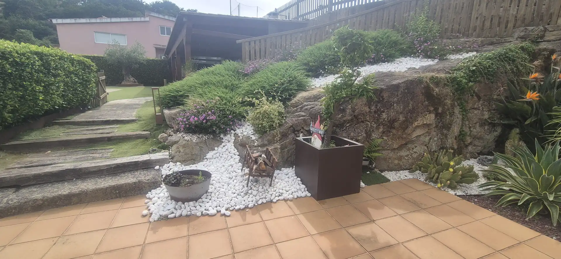 Terraza de Casa o chalet en venta en Vigo  con Aire acondicionado, Calefacción y Jardín privado