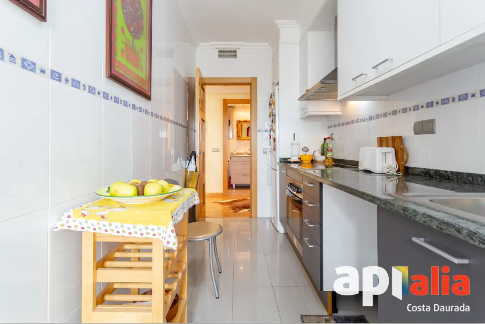 Kitchen of Flat for sale in Cambrils  with Heating, Parquet flooring and Swimming Pool