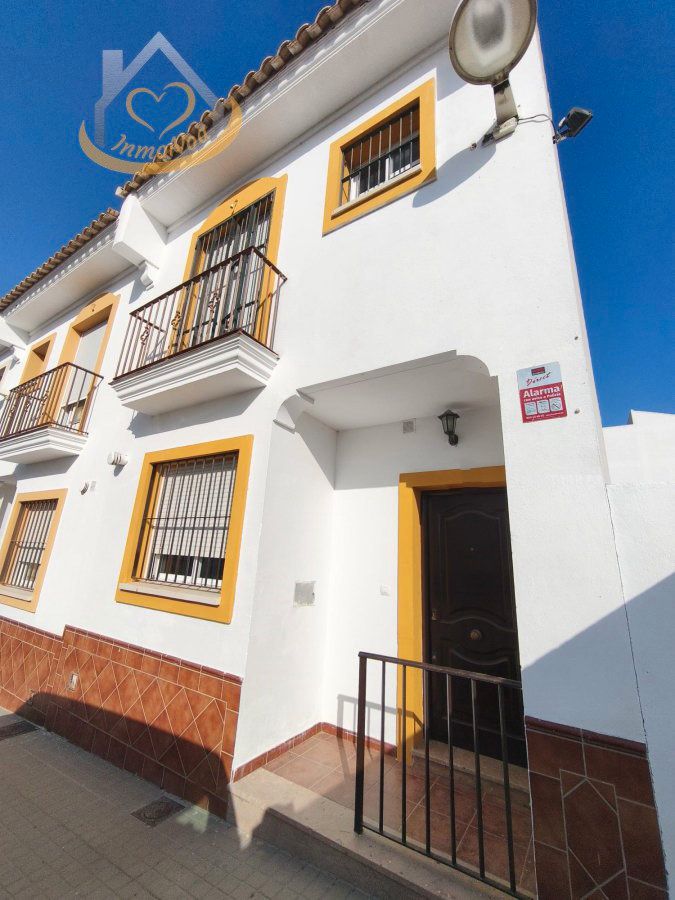 Exterior view of Single-family semi-detached for sale in Cartaya  with Storage room and Alarm