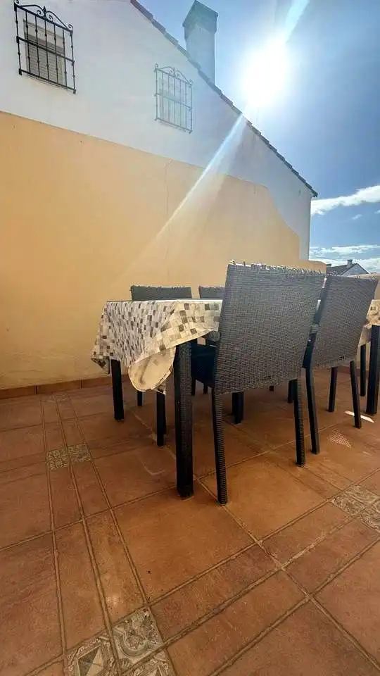 Terraza de Casa adosada en venta en Málaga con Aire acondicionado y Piscina comunitaria