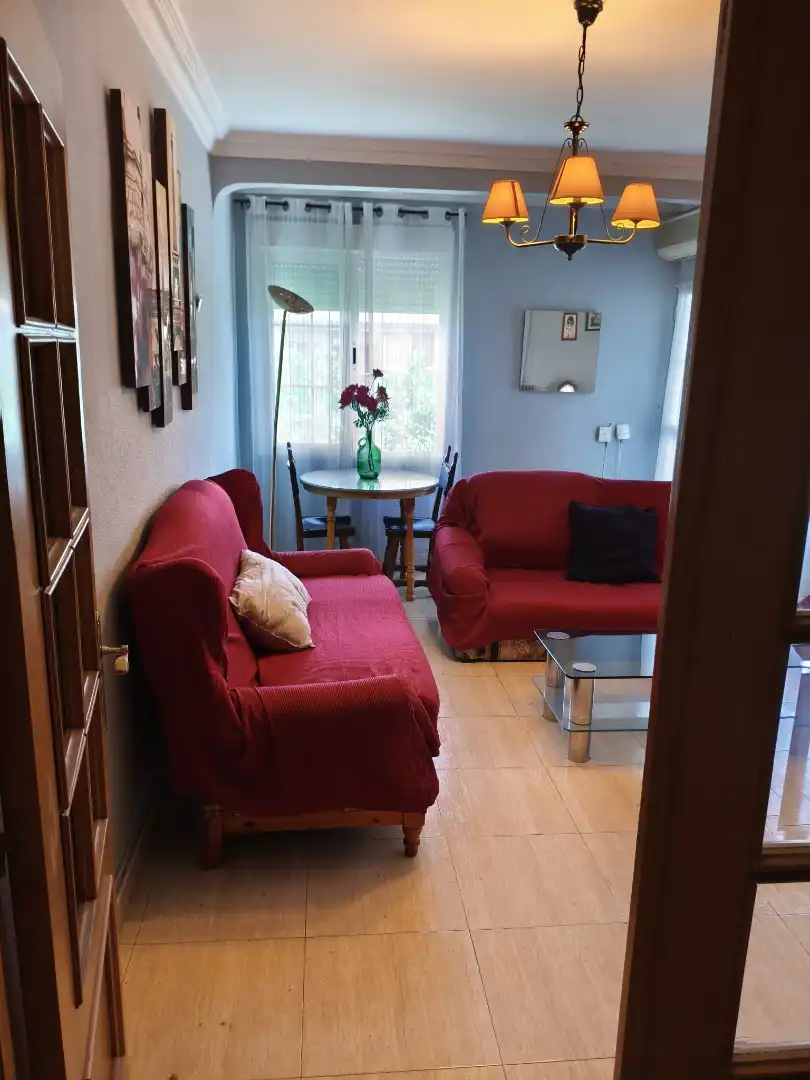 Living room of Flat for share in Toledo  with Air Conditioner, Heating and Terrace