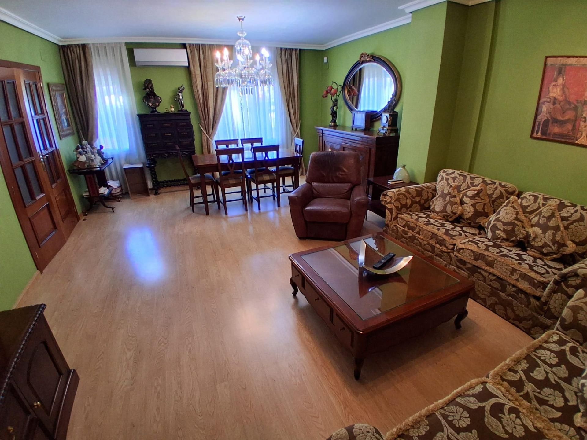 Living room of Single-family semi-detached for sale in  Albacete Capital  with Air Conditioner, Heating and Private garden