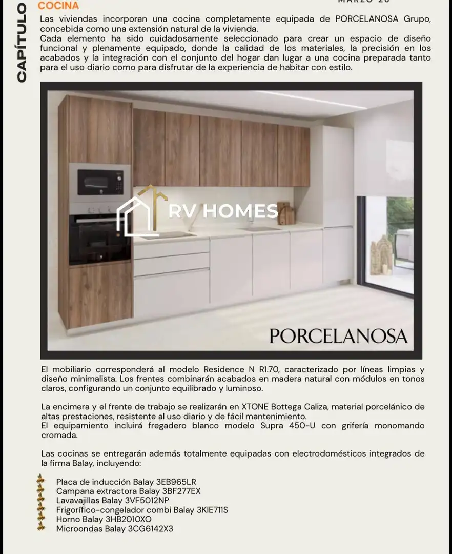 Cocina de Piso en venta en Cáceres con Aire acondicionado