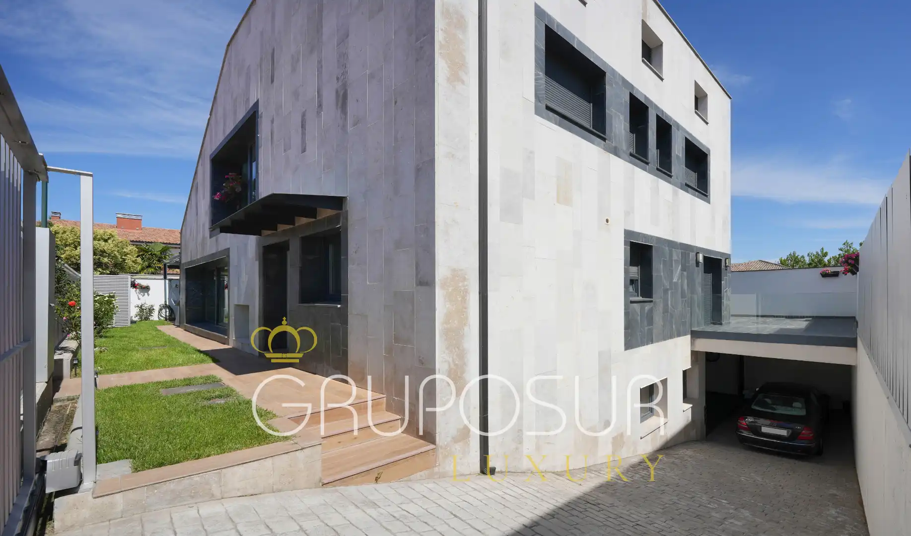 Vista exterior de Casa o chalet en venta en Valladolid con Aire acondicionado, Calefacción y Jardín privado