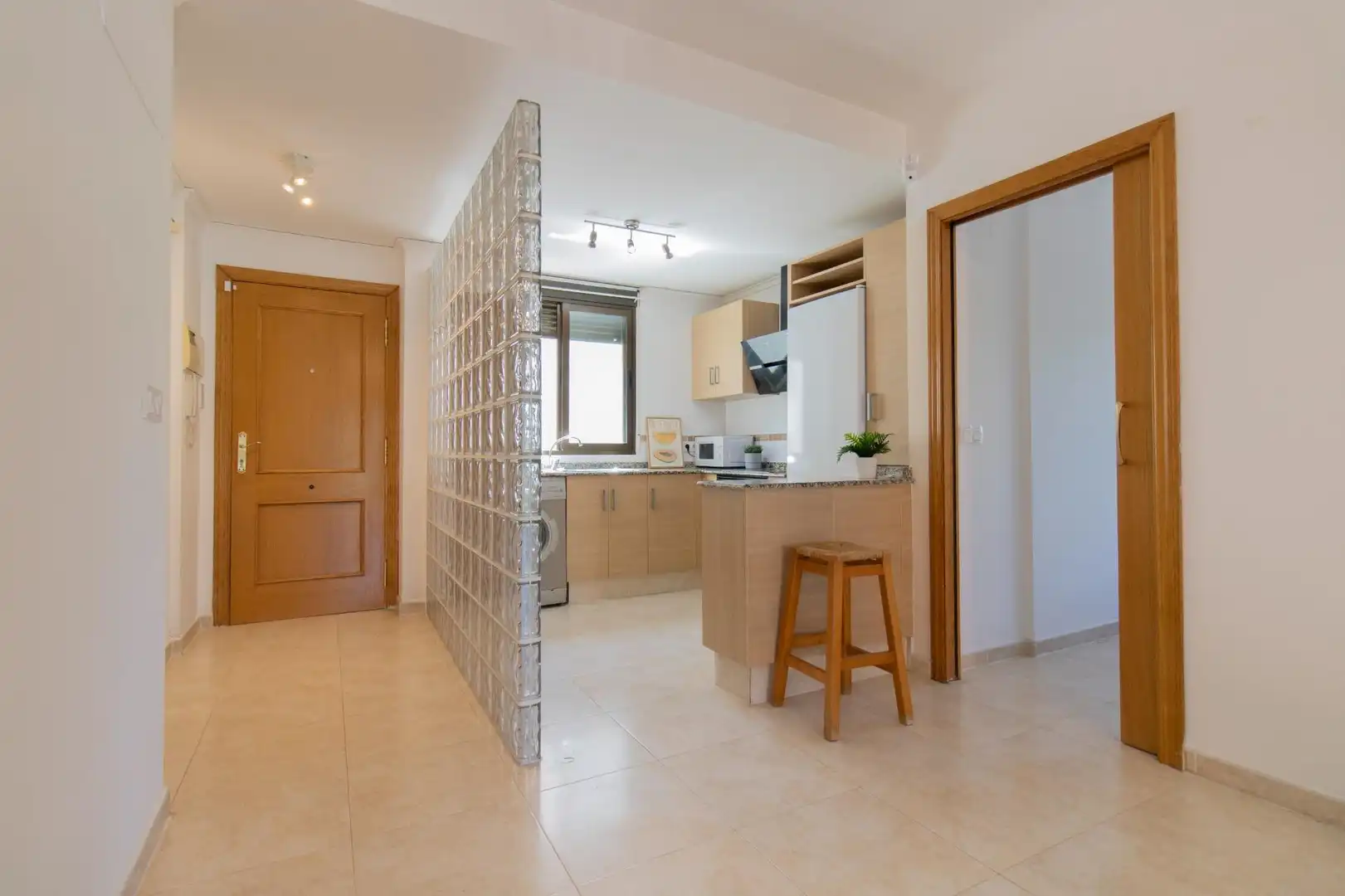 Cocina de Apartamento en venta en Estivella con Amueblado y Balcón