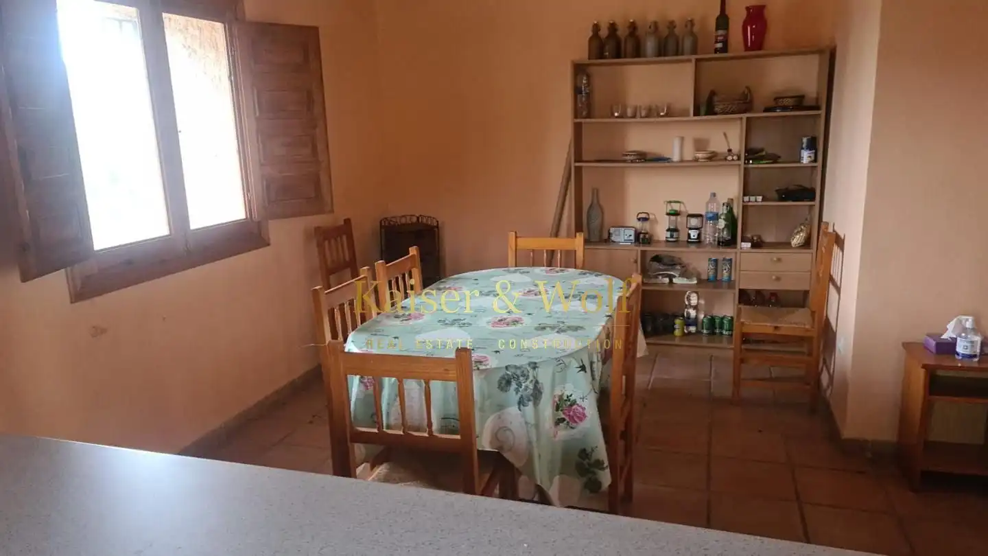 Comedor de Finca rústica en venta en Onil con Jardín privado