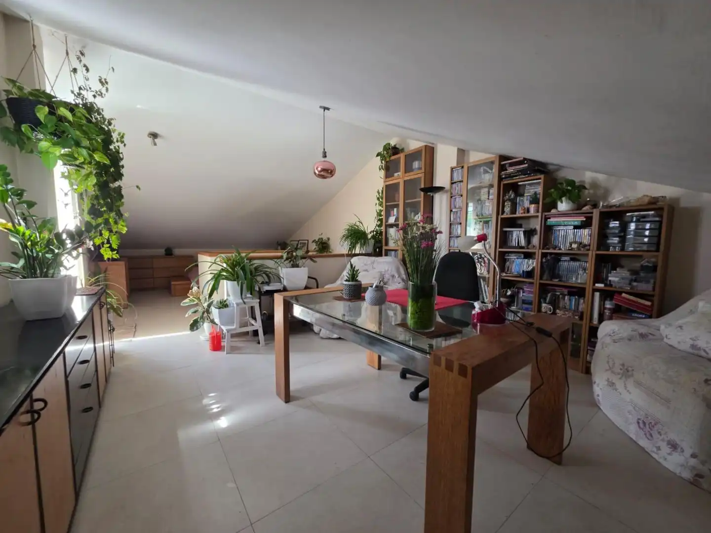 Sala de estar de Casa o chalet en venta en Algeciras con Aire acondicionado, Jardín privado y Terraza
