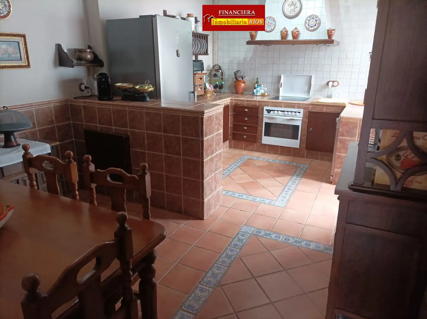 Küche von Haus oder Chalet zum Verkauf in Alcalá de Guadaira mit Klimaanlage und Terrasse