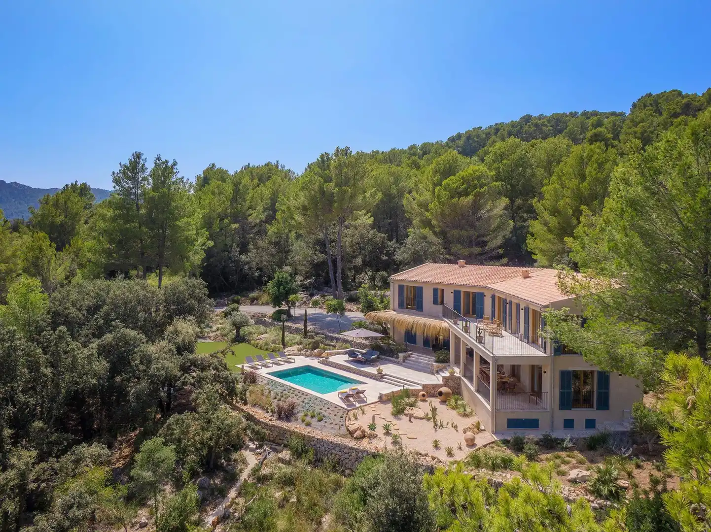Exterior view of Houses for rent in Pollença  with Air Conditioner, Terrace and Storage room