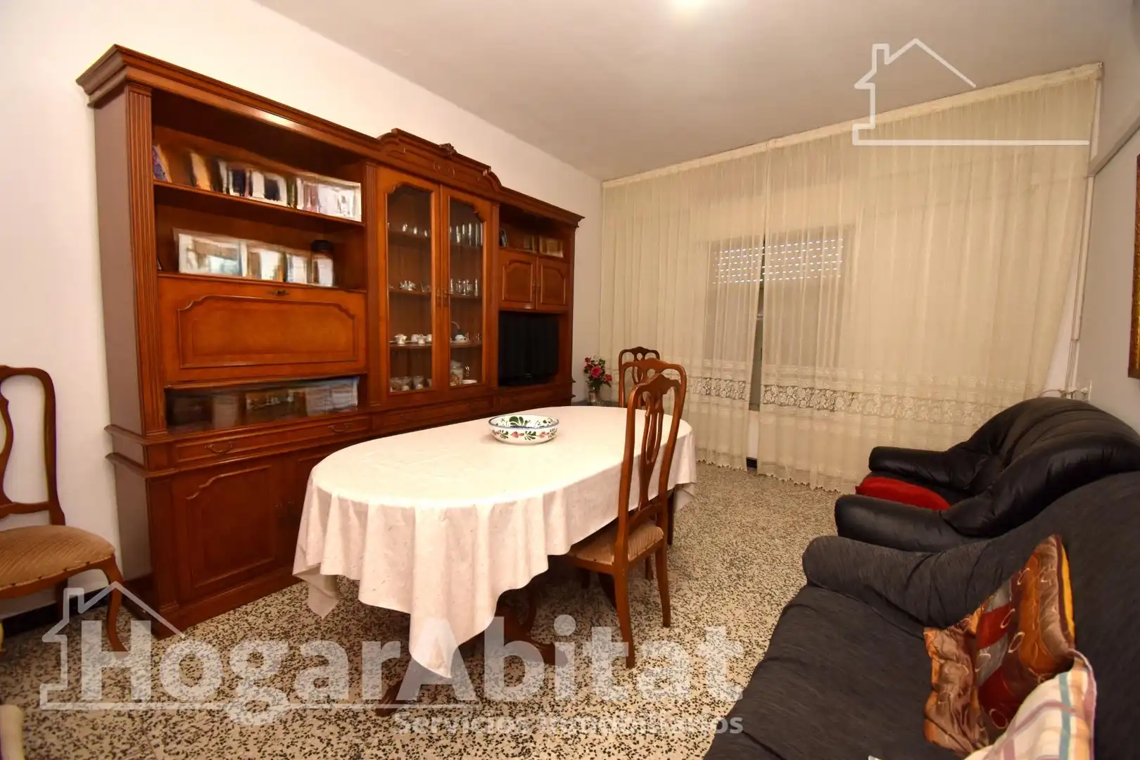 Sala d'estar de Casa o xalet en venda en Almazora / Almassora amb Terrassa i Moblat