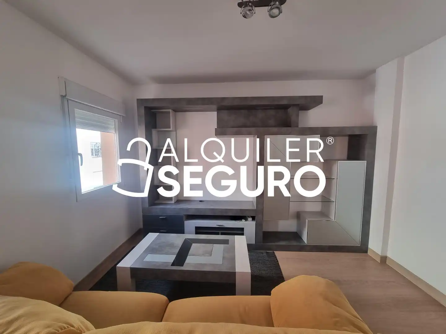 Sala d'estar de Pis de lloguer en  Madrid Capital amb Aire condicionat, Calefacció i Moblat