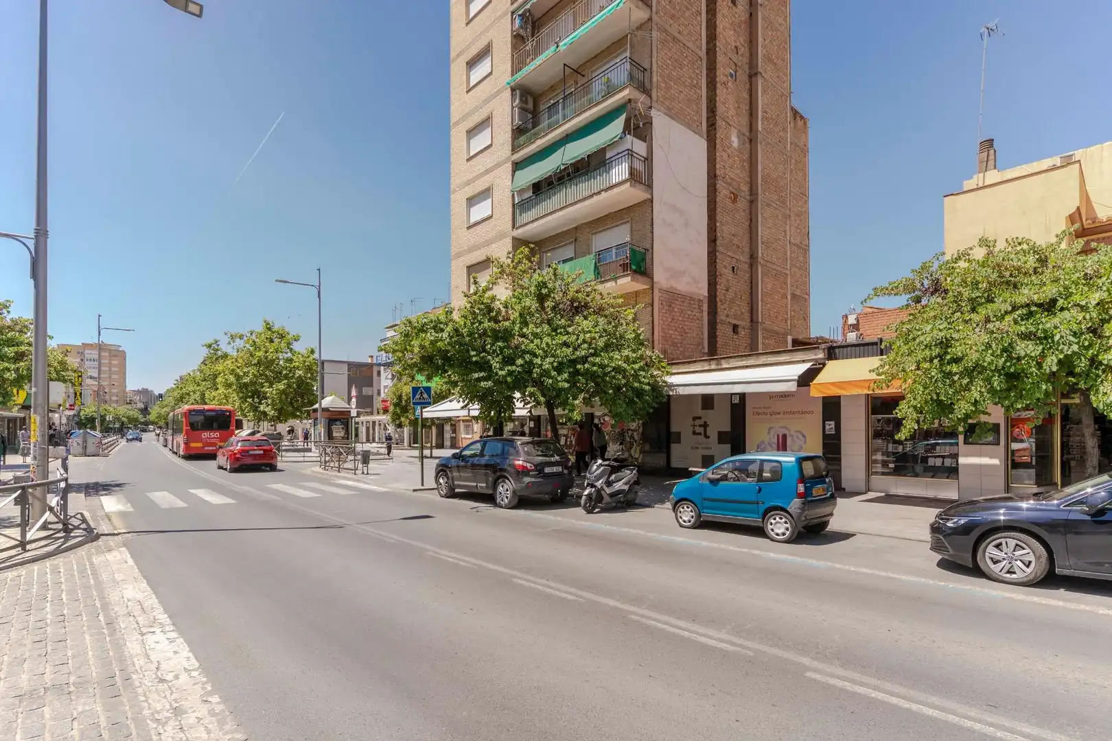 Exterior view of Flat for rent in Granada  with Furnished