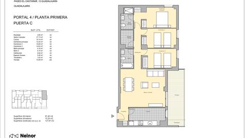 Photo 2 from new construction home in Flat for sale in   Calle el Carrizal, Las Cañas, Guadalajara