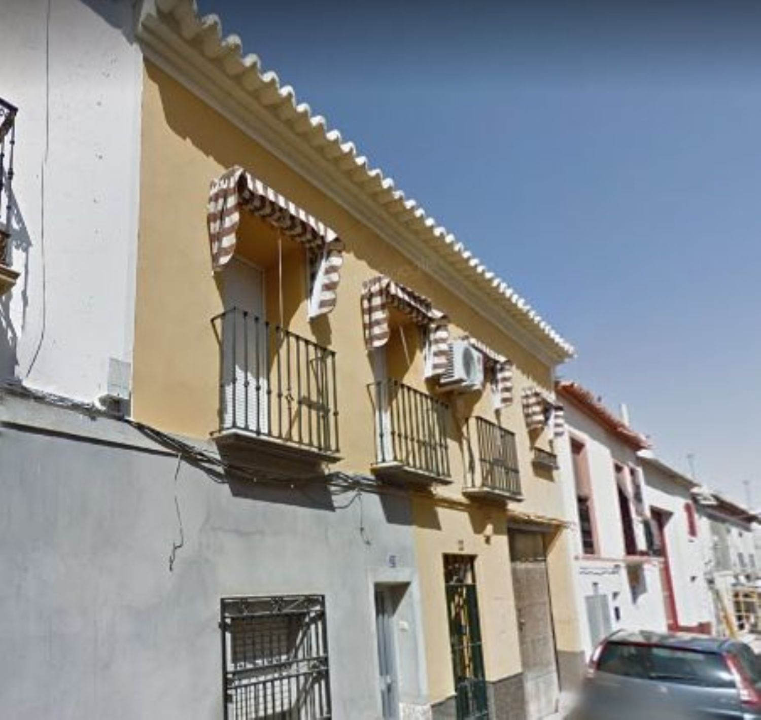 Exterior view of Single-family semi-detached for sale in Manzanares