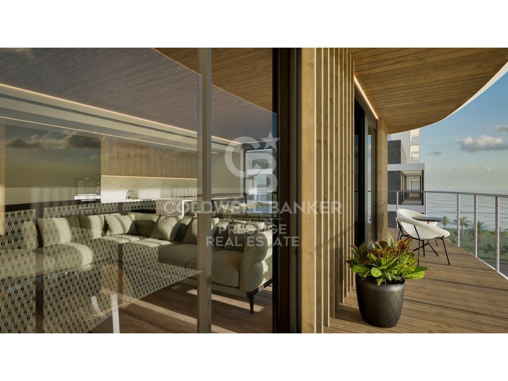 Terrace of Flat for sale in Mataró  with Terrace, Swimming Pool and Community pool