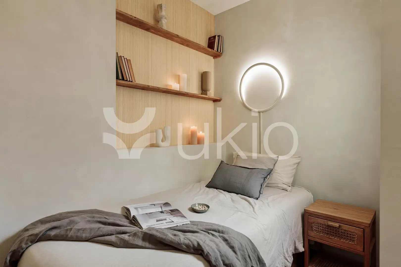 Mini appartamento con terrazza in affitto a Carrer de Villarroel, imagen 7