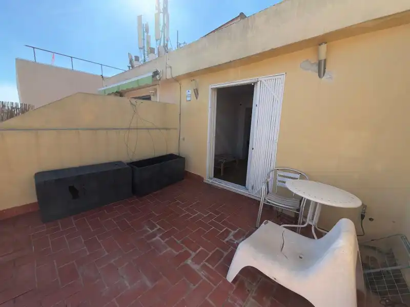 Terraza de Ático en venta en Castellón de la Plana / Castelló de la Plana con Aire acondicionado, Calefacción y Terraza