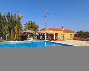 Piscina de Casa o xalet en venda en Alicante / Alacant amb Terrassa i Piscina