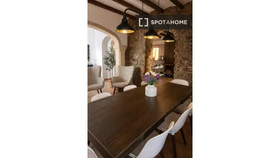 Comedor de Piso de alquiler en Oliva con Aire acondicionado, Calefacción y Amueblado