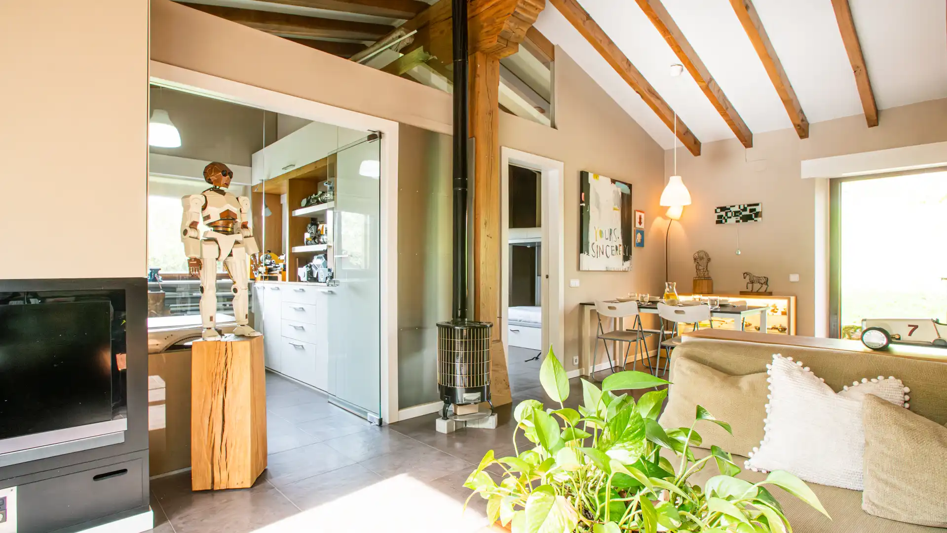 Cocina de Casa o chalet en venta en Villafufre con Jardín privado y Amueblado