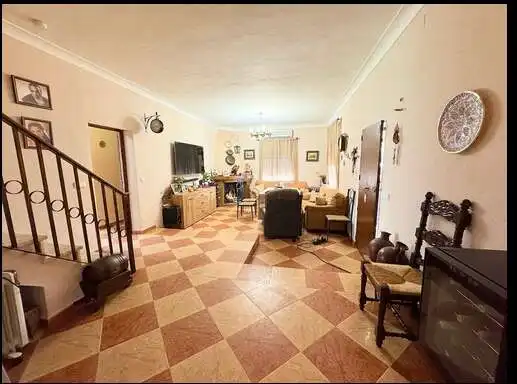 Living room of Houses for sale in Utrera  with Air Conditioner, Private garden and Storage room