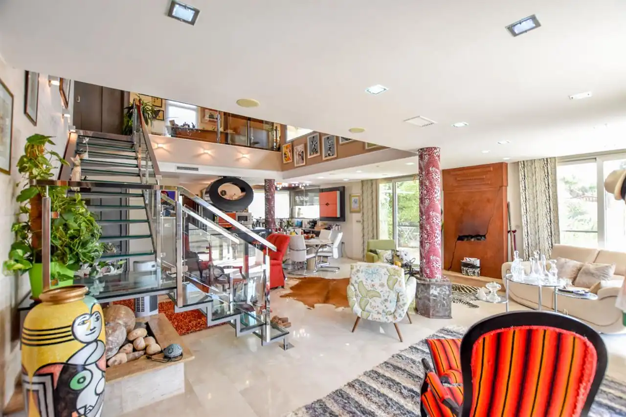 Sala de estar de Casa o chalet en venta en Águilas con Aire acondicionado, Jardín privado y Trastero