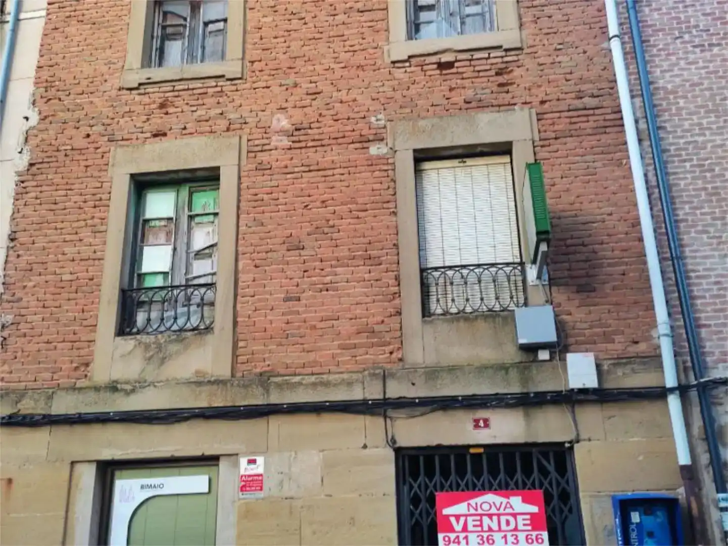 Vista exterior de Casa adosada en venda en Bañares