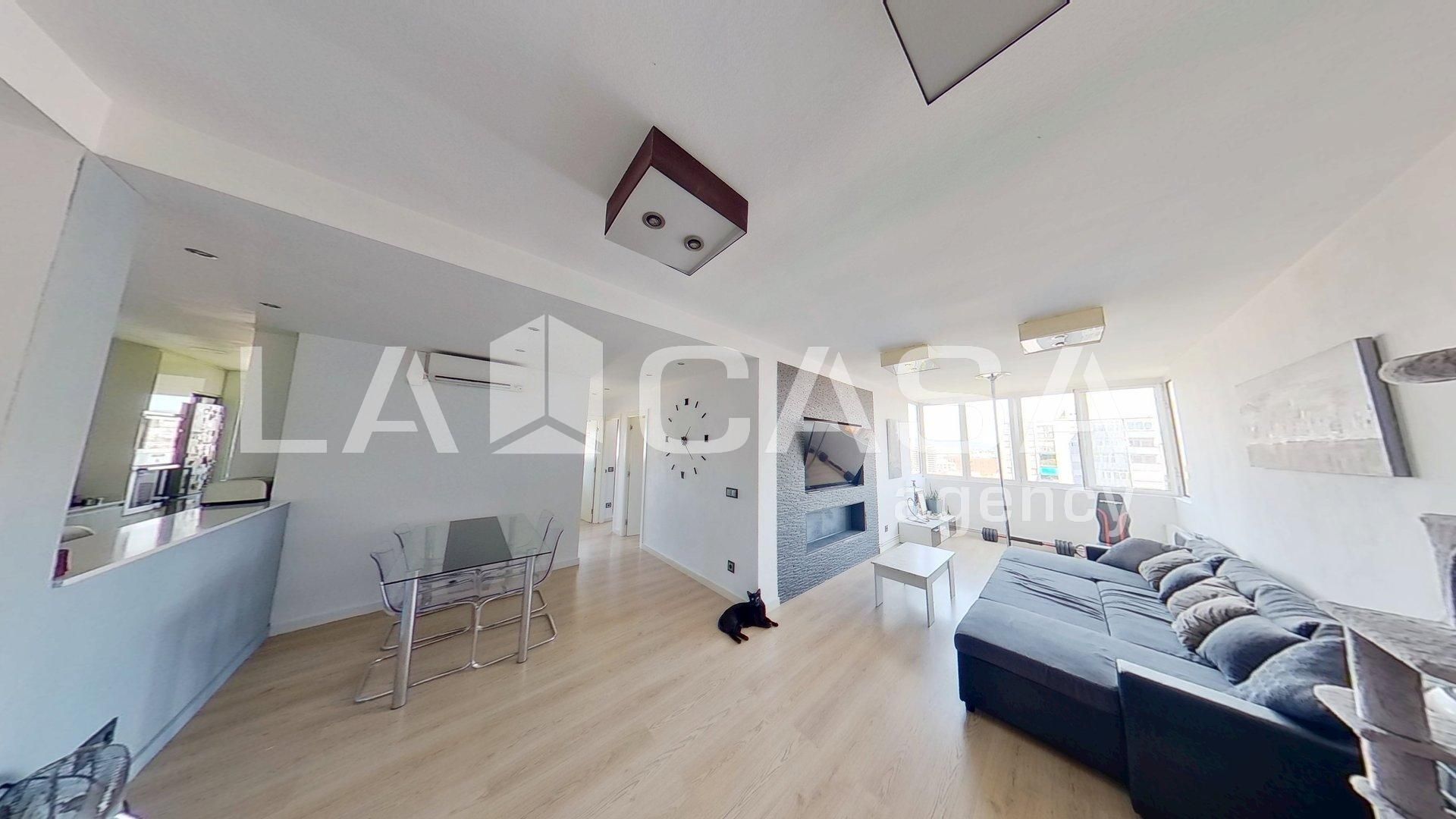 Sala de estar de Piso en venta en  Barcelona Capital