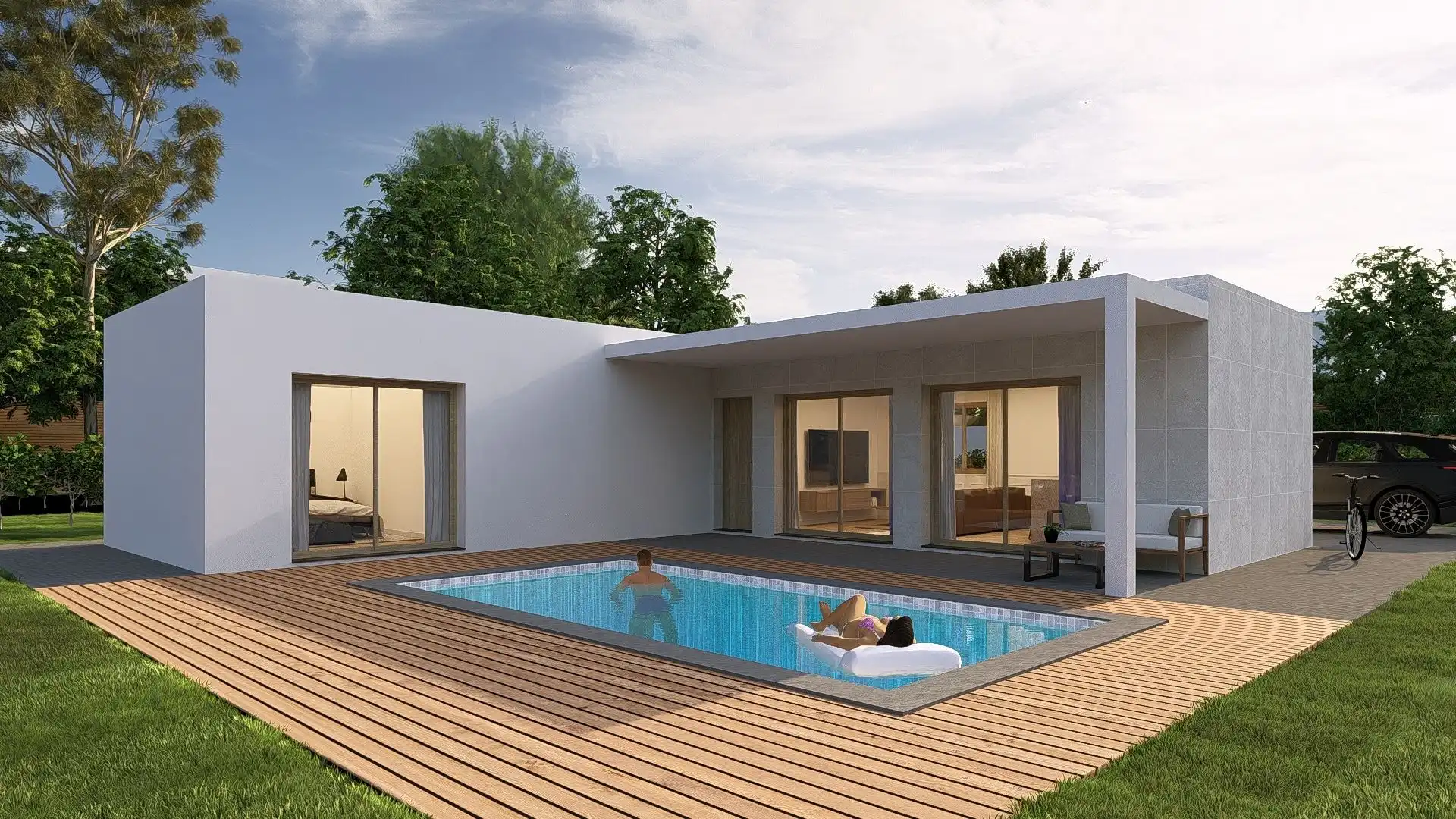 Piscina de Casa o chalet en venta en Cervelló con Aire acondicionado, Calefacción y Jardín privado