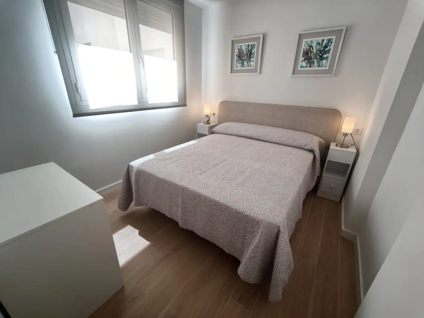 Bedroom of Flat for rent in Albacete  with Air Conditioner, Heating and Storage room