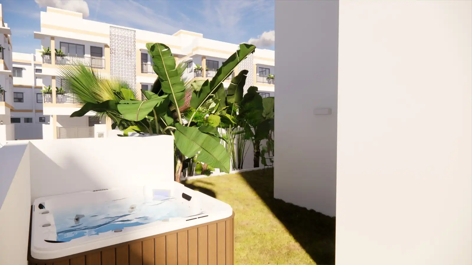 Neubau-Wohnung mit Pool zum Verkauf in Colònia Sant Jordi, imagen 3