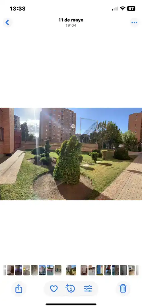 Garden of Flat for rent in Coslada  with Private garden, Parquet flooring and Swimming Pool