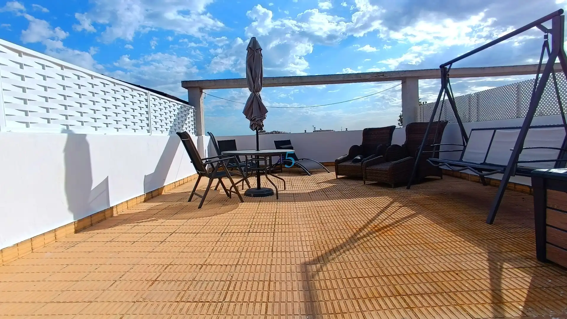 Terraza de Piso en venta en Almoradí con Piscina, Amueblado y Piscina comunitaria