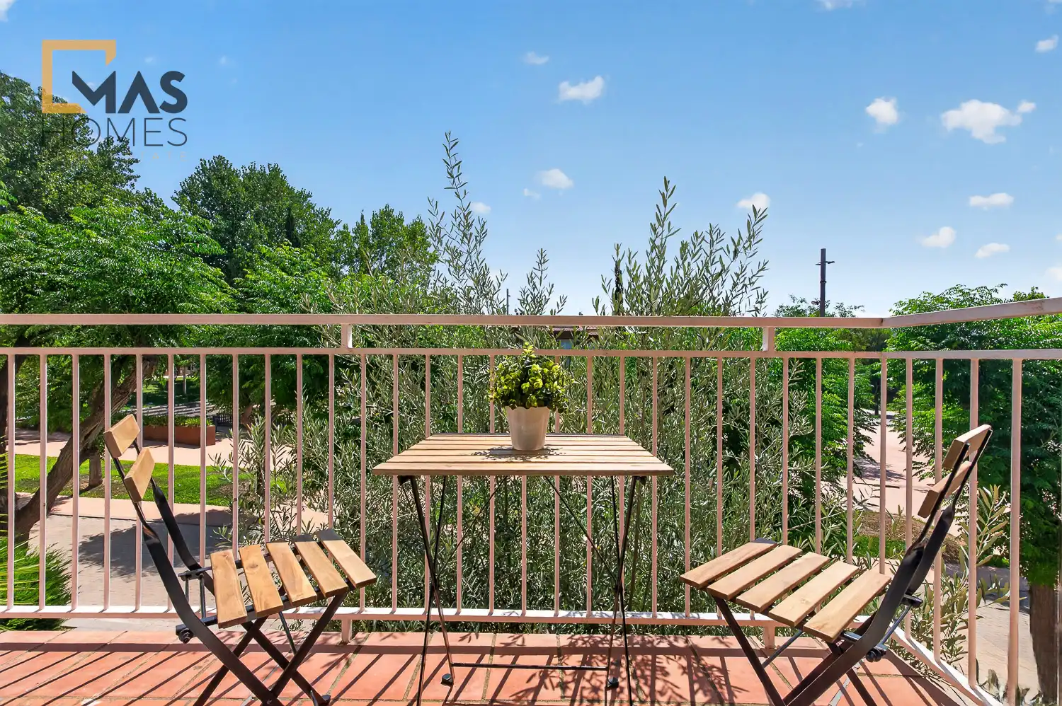 Terrassa de Casa adosada en venda en Martorell amb Aire condicionat, Calefacció i Jardí privat