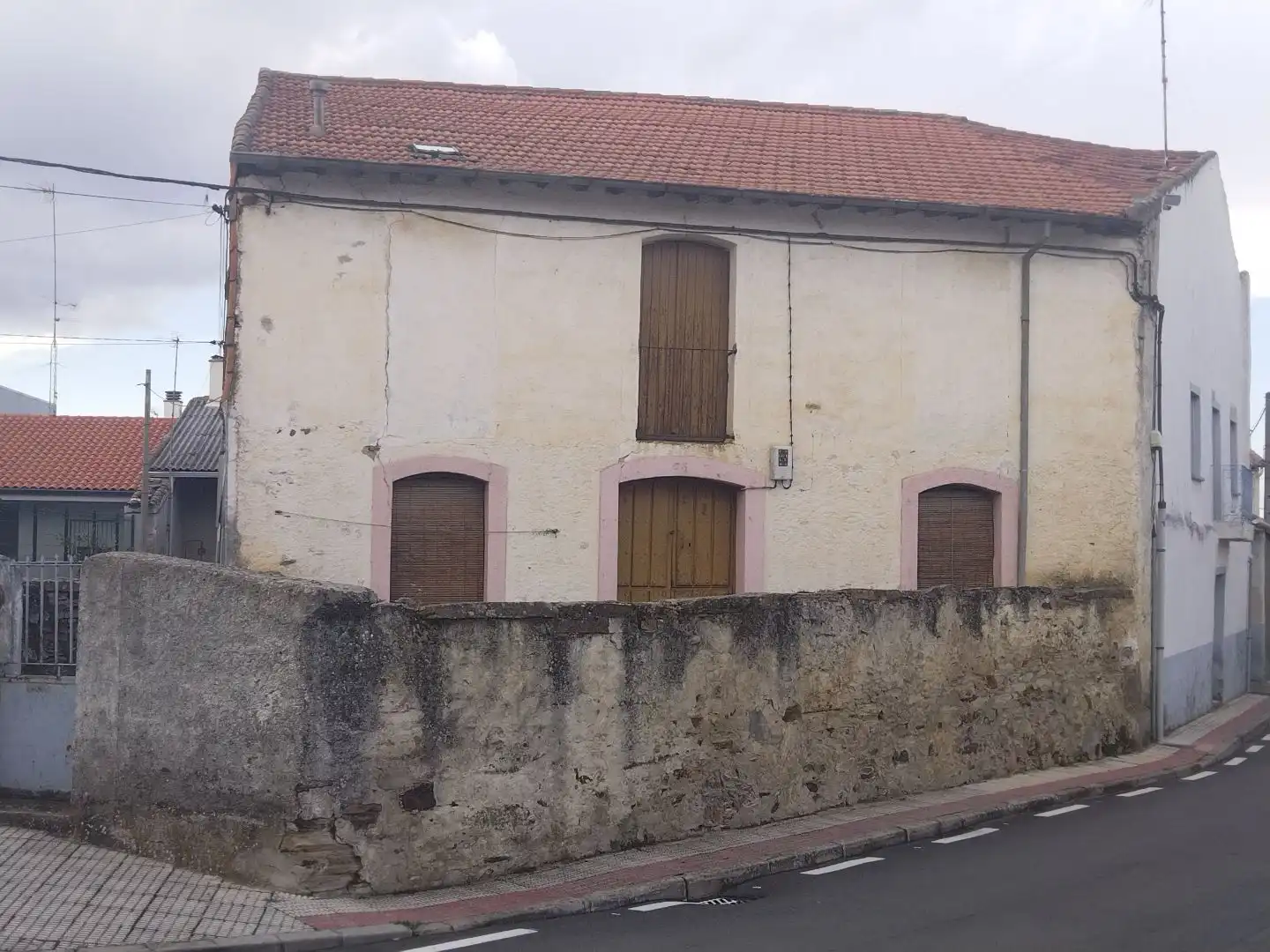 Vista exterior de Casa o xalet en venda en Guijuelo