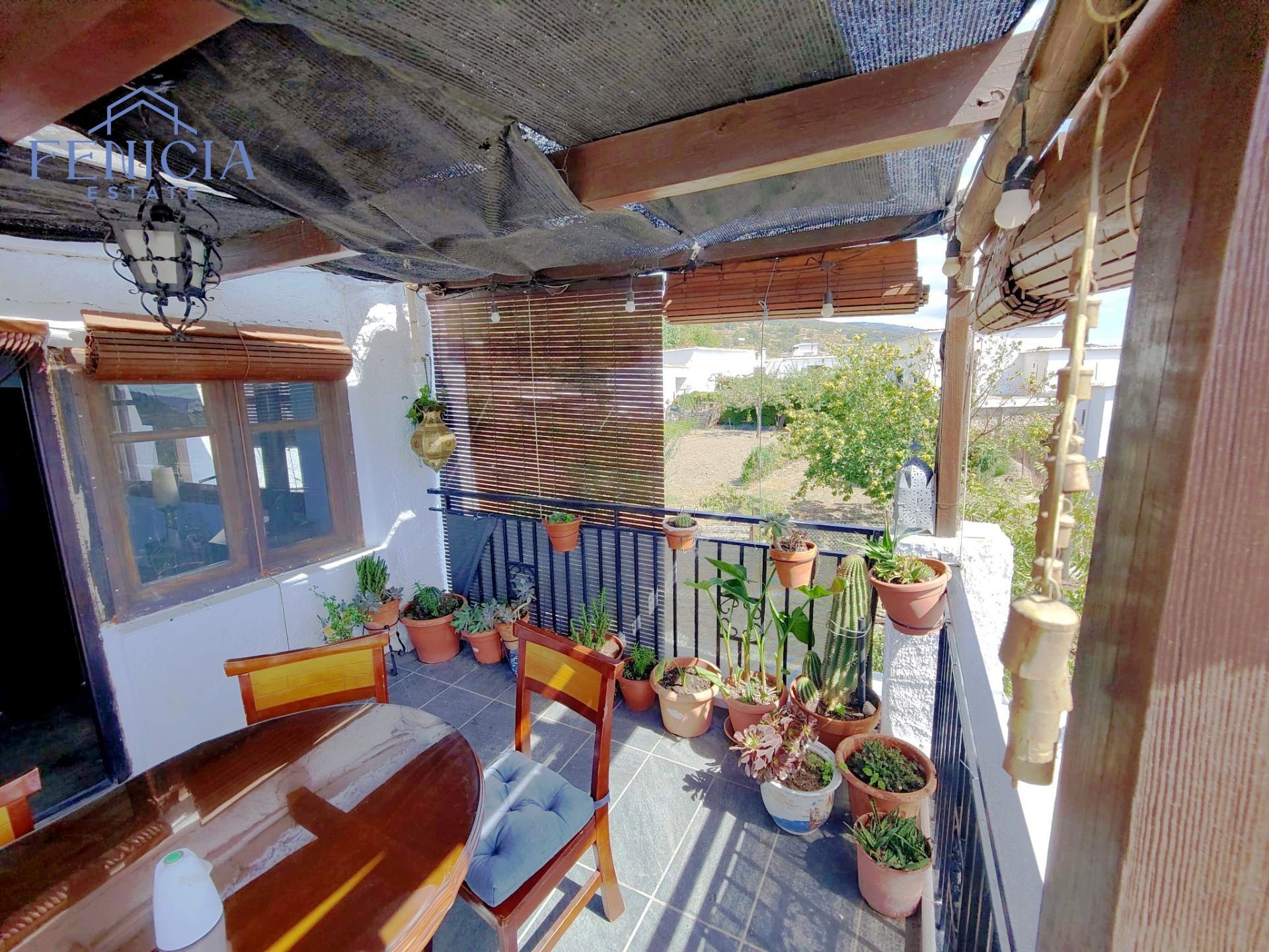 Terrace of Country house for sale in La Taha  with Heating, Terrace and Storage room