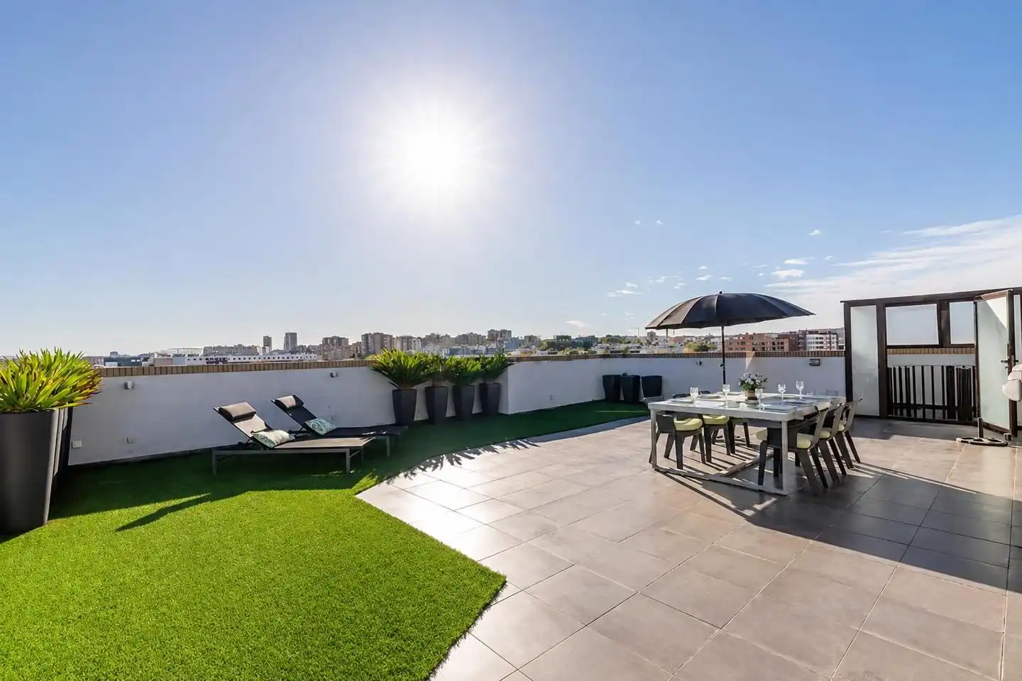 Terraza de Ático en venta en Zaragoza con Aire acondicionado, Calefacción y Parquet